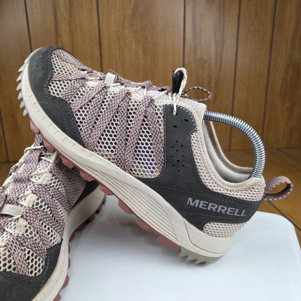 Merrell Bravada Cord Wrap Hiking Shoes Burlwood Charcoal J067734 Womens 10